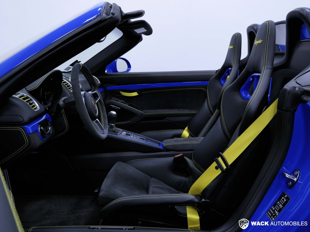 Porsche 981 Boxster Spyder