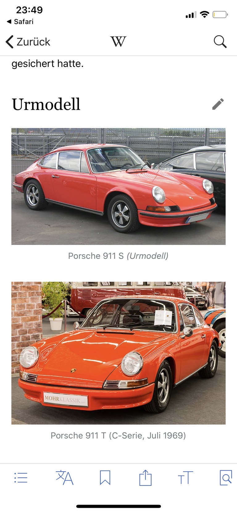 Porsche 911 T