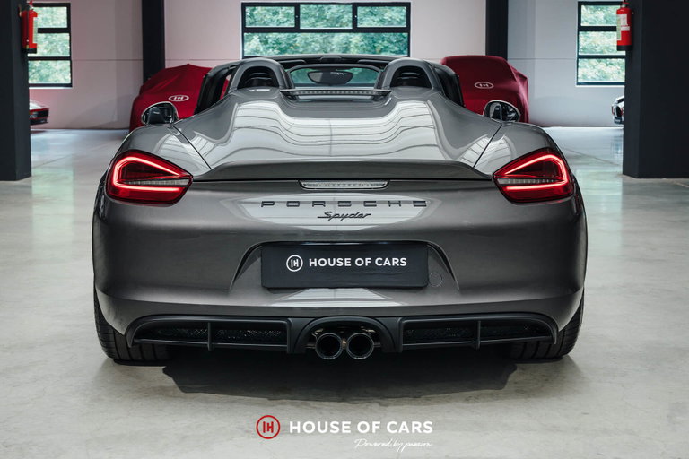 Porsche 981 Boxster Spyder