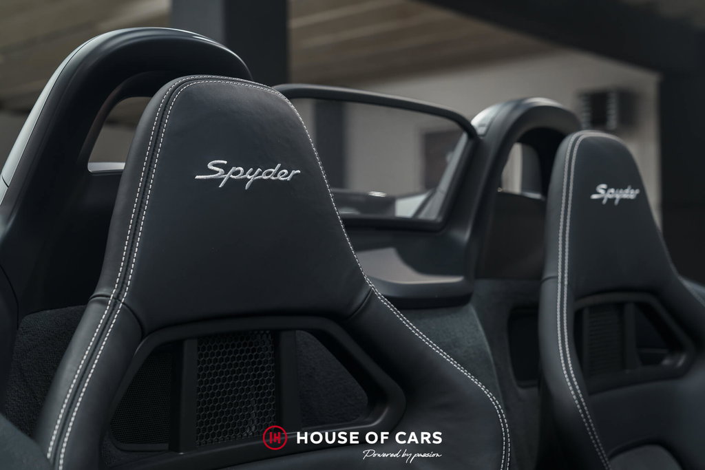 Porsche 981 Boxster Spyder