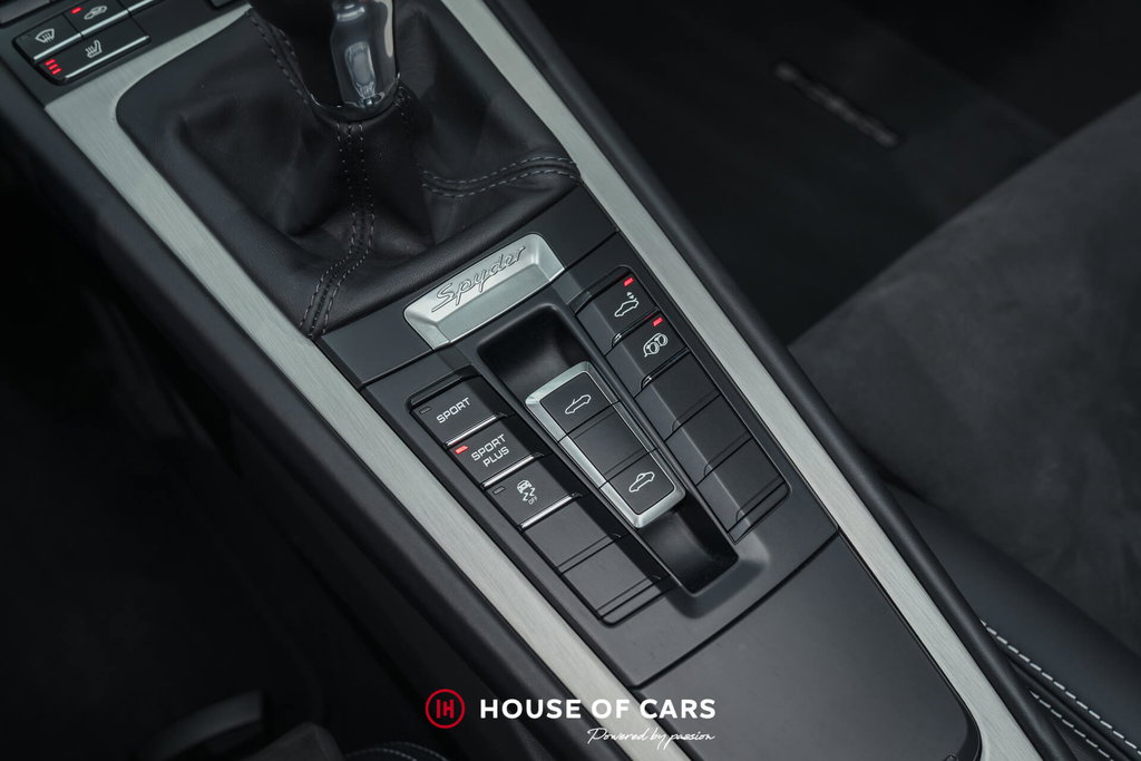 Porsche 981 Boxster Spyder