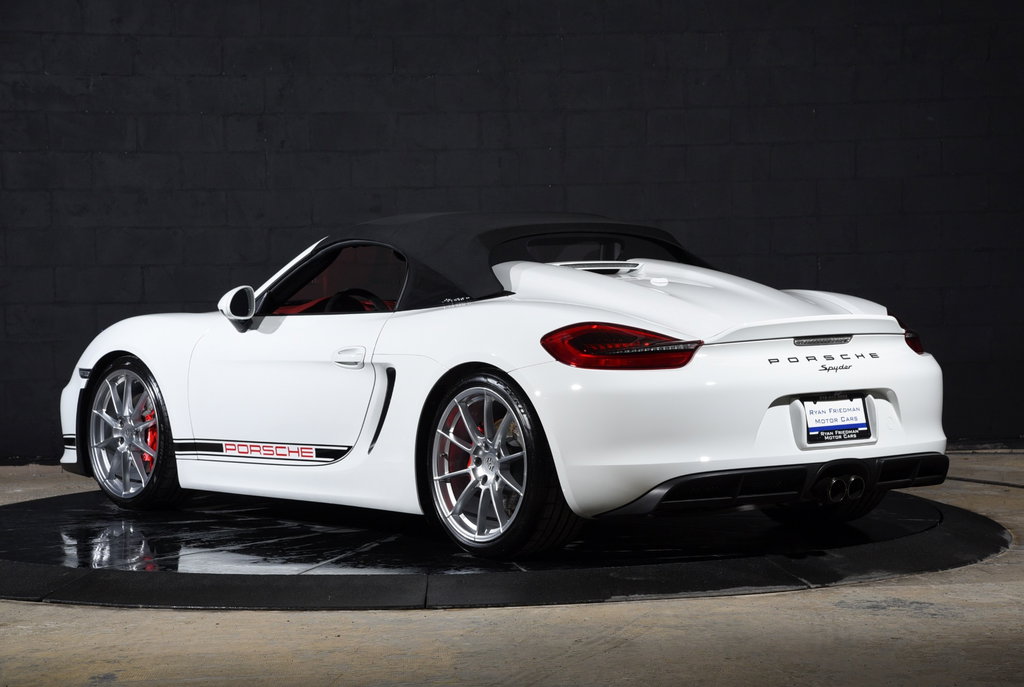 Porsche 981 Boxster Spyder