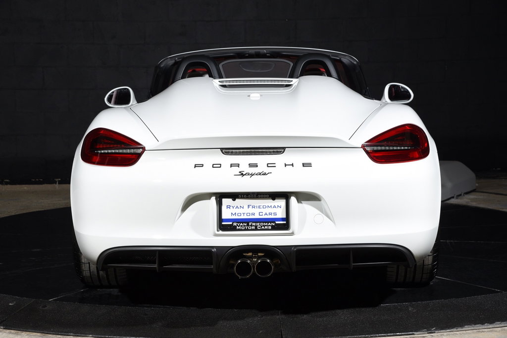 Porsche 981 Boxster Spyder