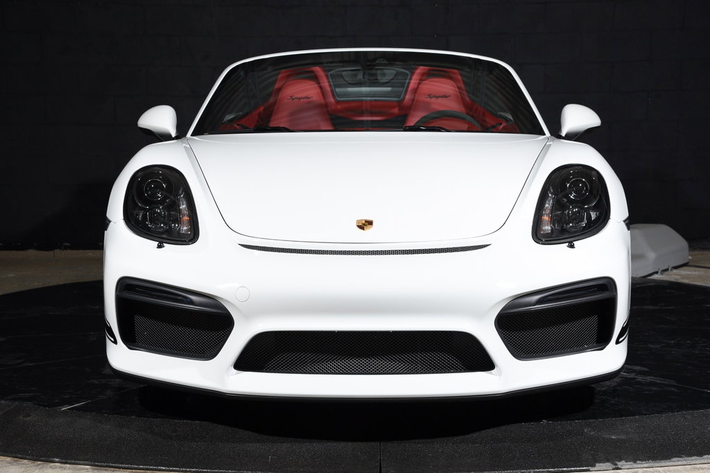 Porsche 981 Boxster Spyder