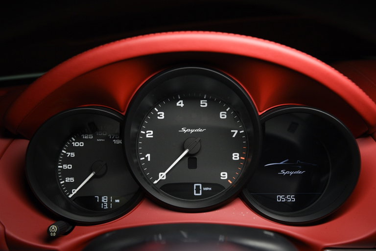Porsche 981 Boxster Spyder