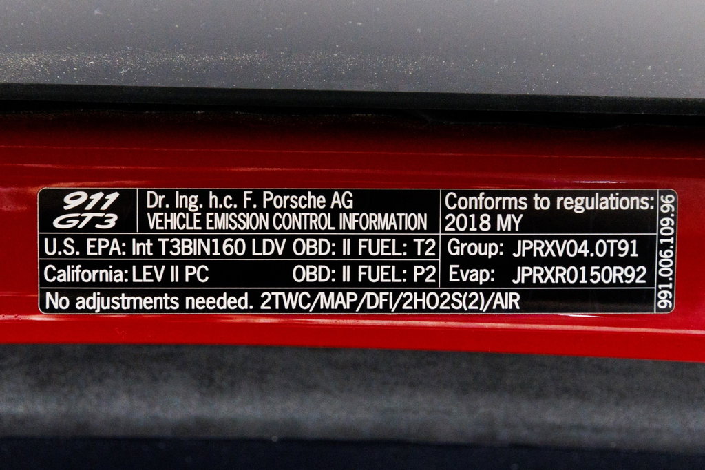 Porsche 991.2 GT3