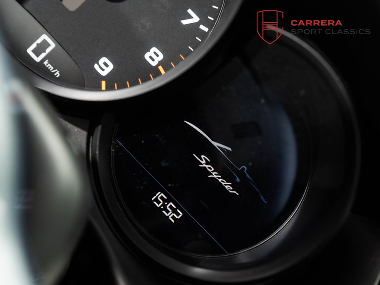 Porsche 981 Boxster Spyder