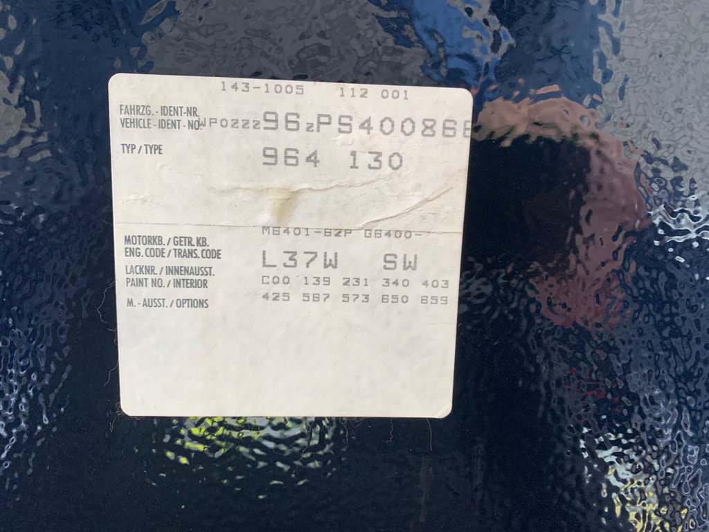 Porsche 964 Carrera 4