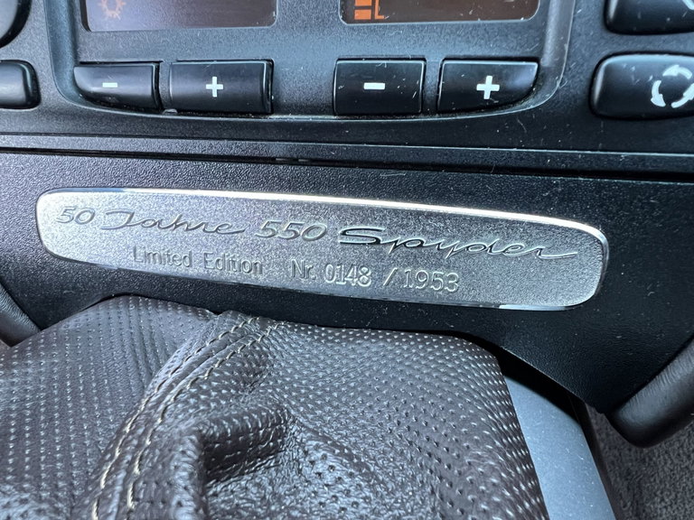 Porsche 986 Boxster S “50 Jahre 550 Spyder”