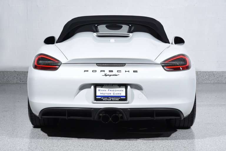 Porsche 981 Boxster Spyder