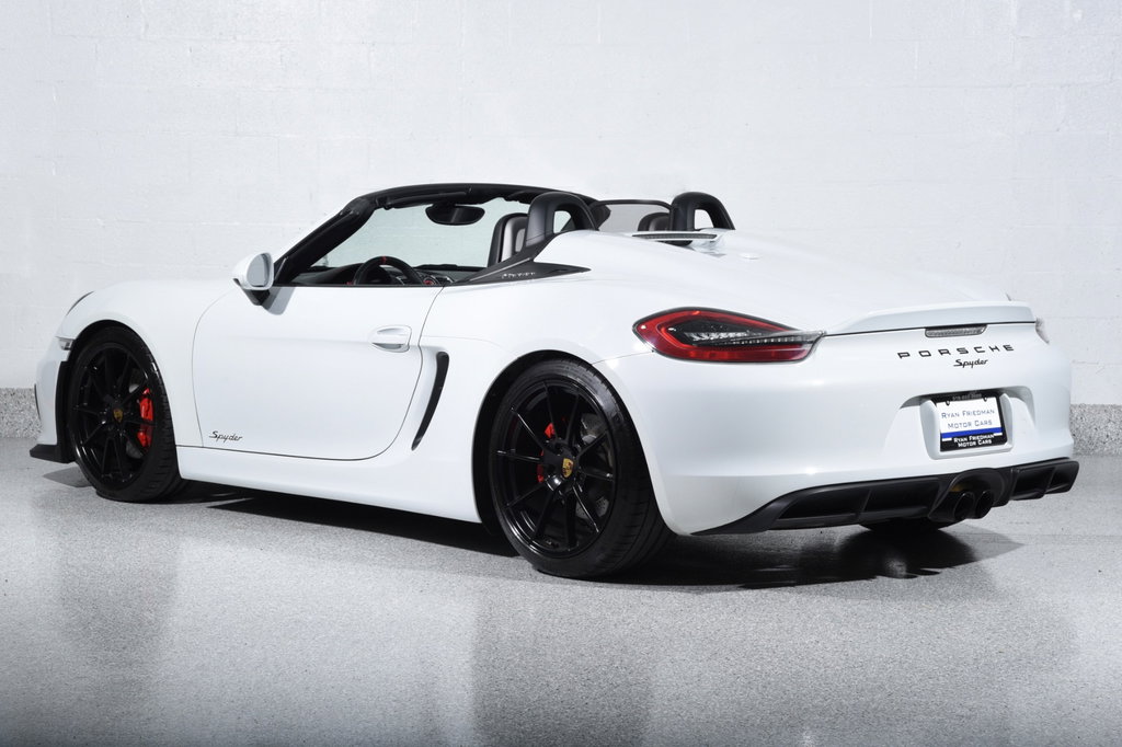 Porsche 981 Boxster Spyder