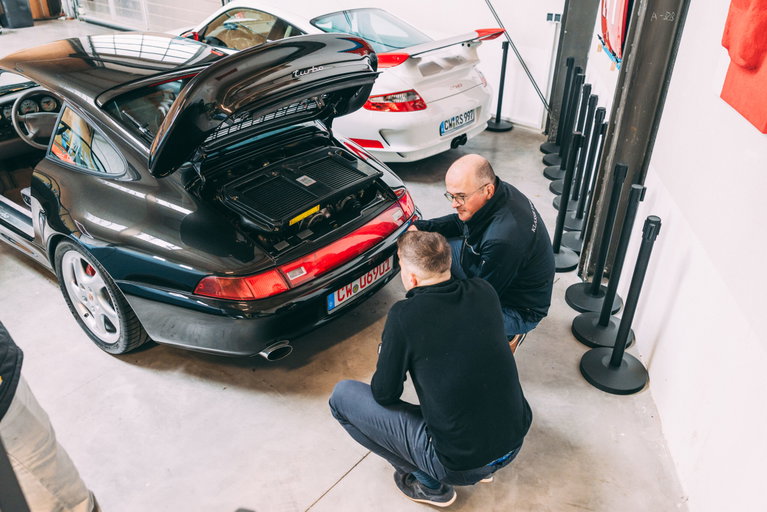 Your key to a world of Porsche pleasure – Ankommen, einsteigen, losfahren