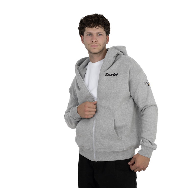 Turbo Zip Hoodie Back Print