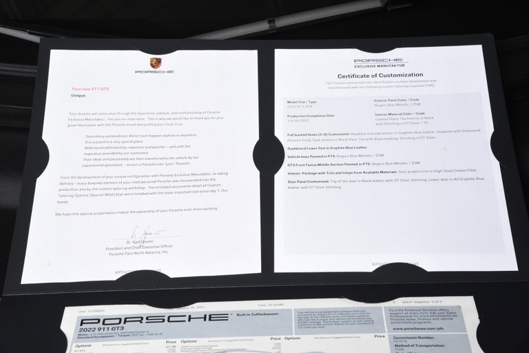Porsche 992 GT3