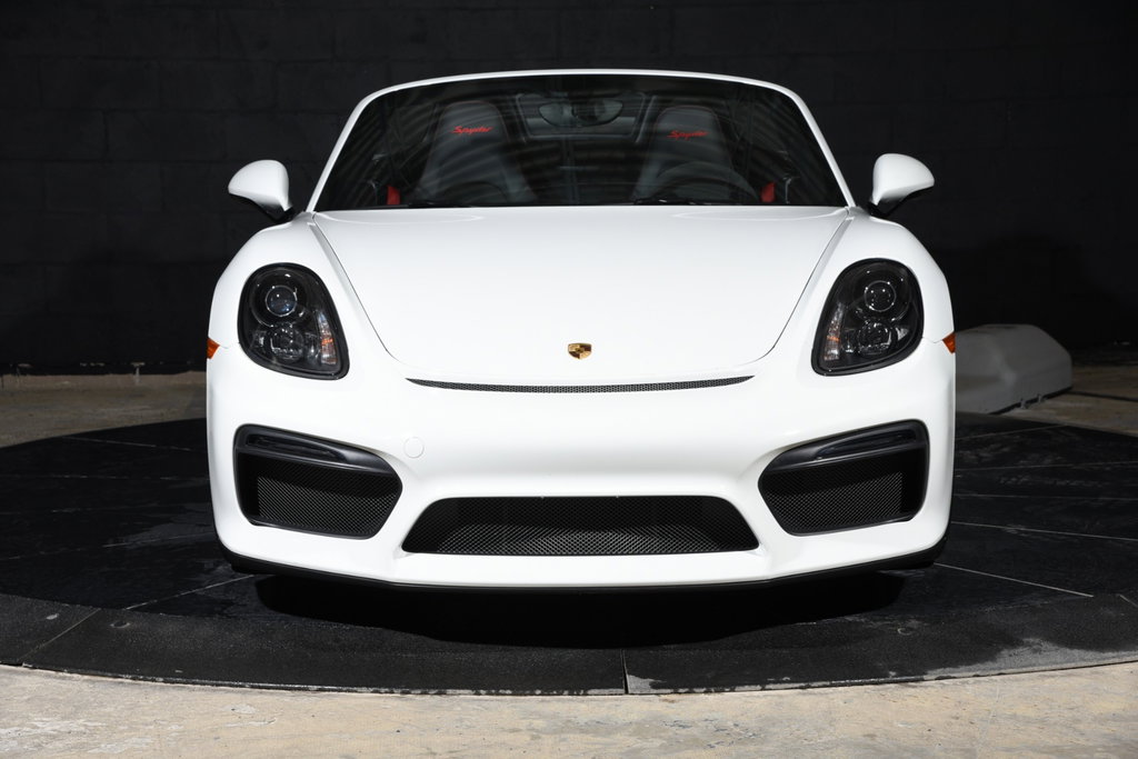 Porsche 981 Boxster Spyder