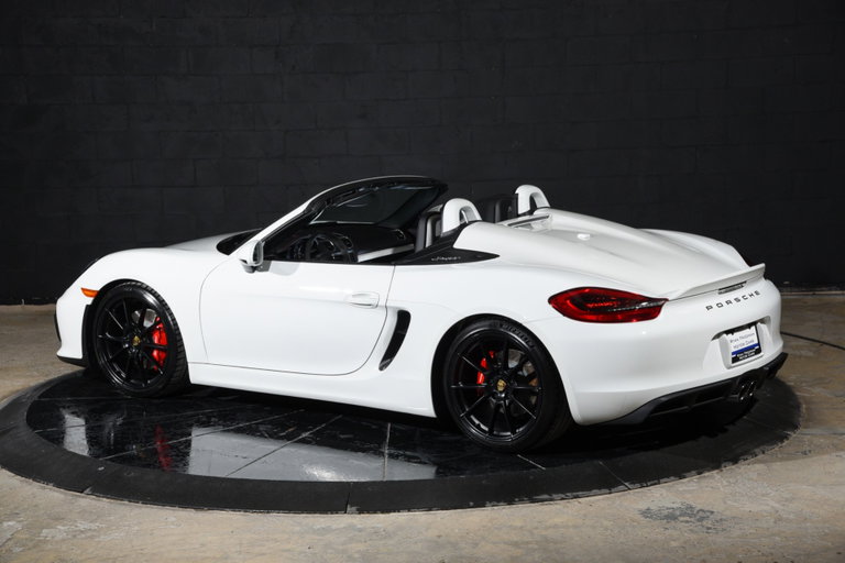 Porsche 981 Boxster Spyder