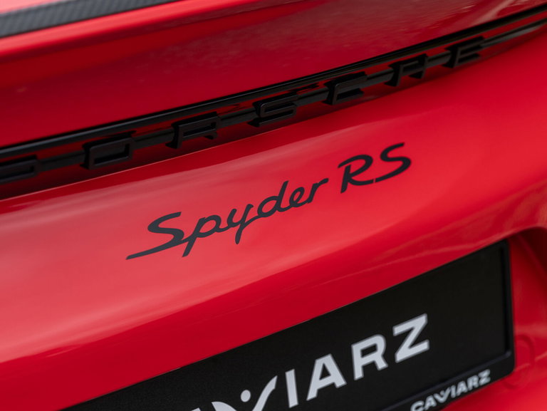 Porsche 718 Spyder RS