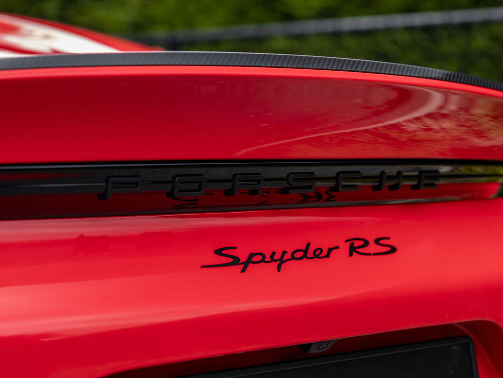 Porsche 718 Spyder RS