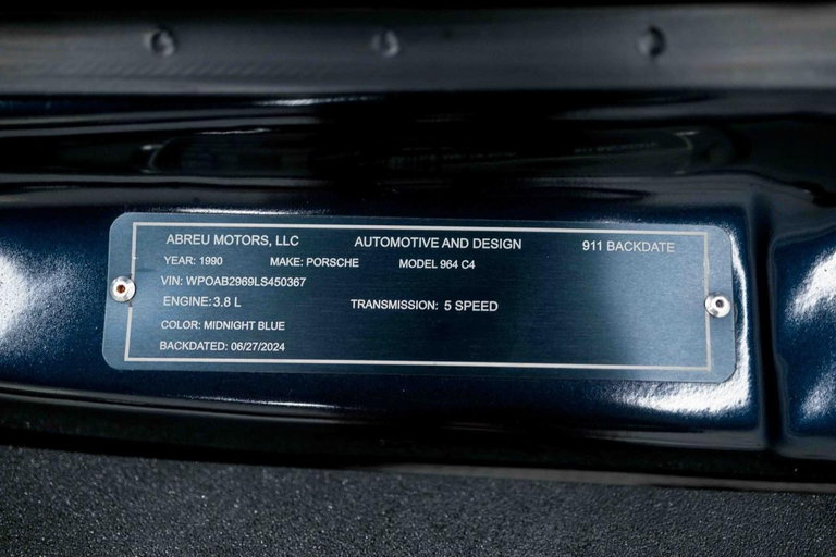 Porsche 911 Backdate