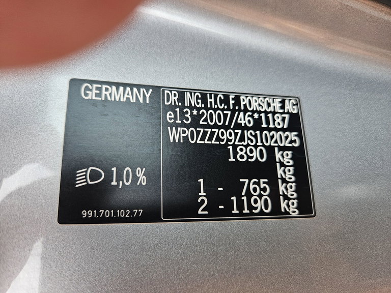 Porsche 991.2 Carrera T