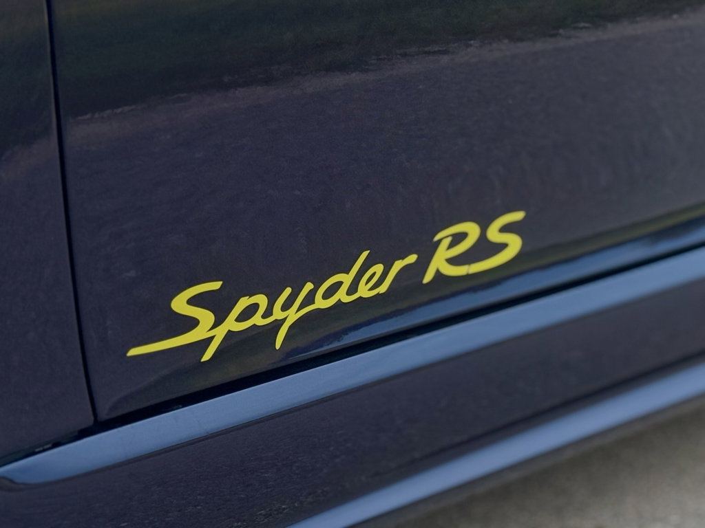 Porsche 718 Spyder RS