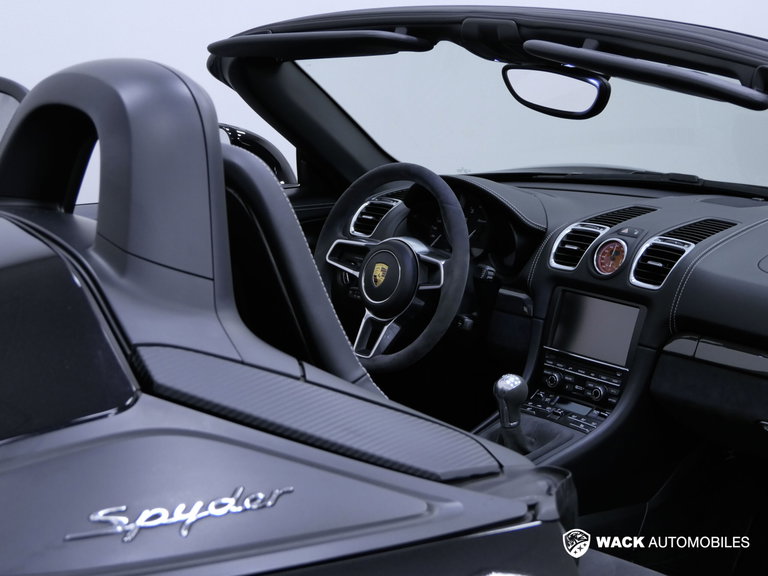 Porsche 981 Boxster Spyder