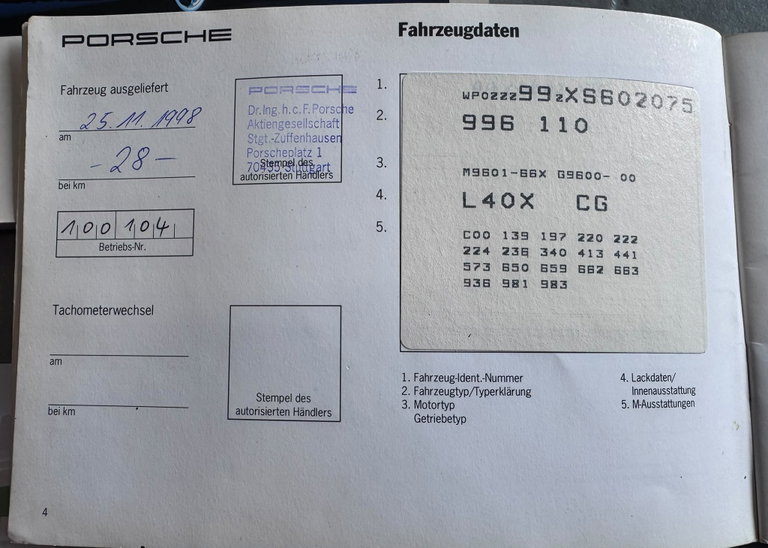 Porsche 996 Carrera