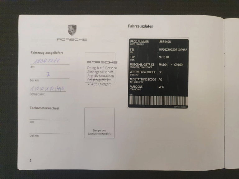 Porsche 991 Carrera
