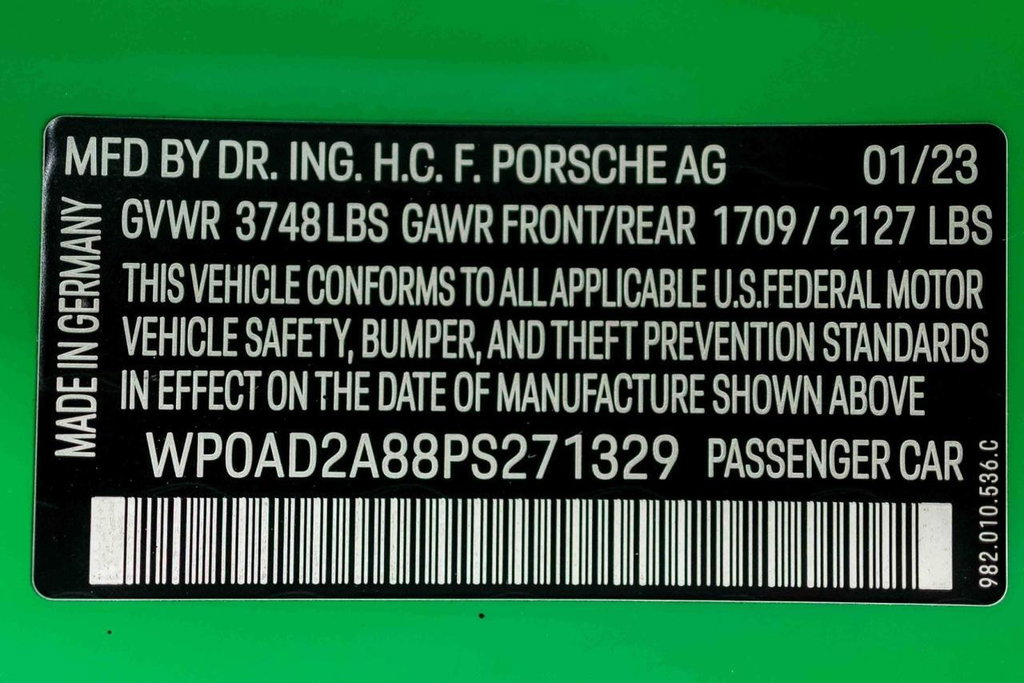 Porsche 718 Boxster GTS 4.0
