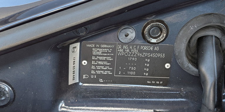 Porsche 964 Carrera 2 Cabrio WTL