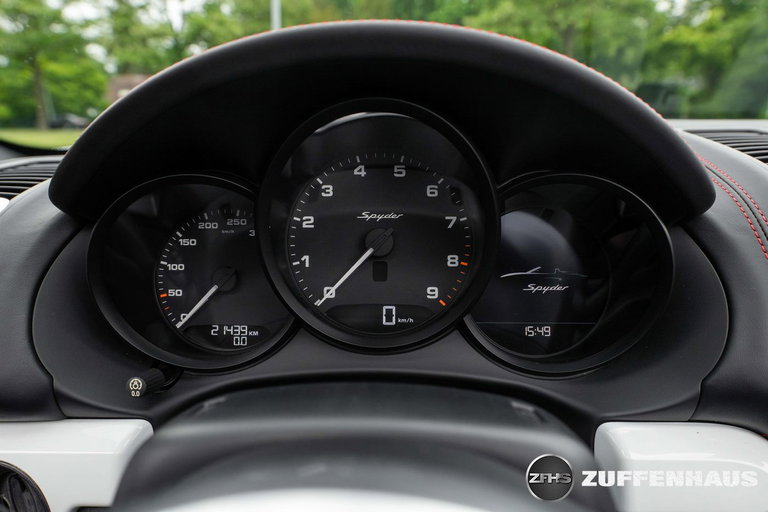 Porsche 981 Boxster Spyder