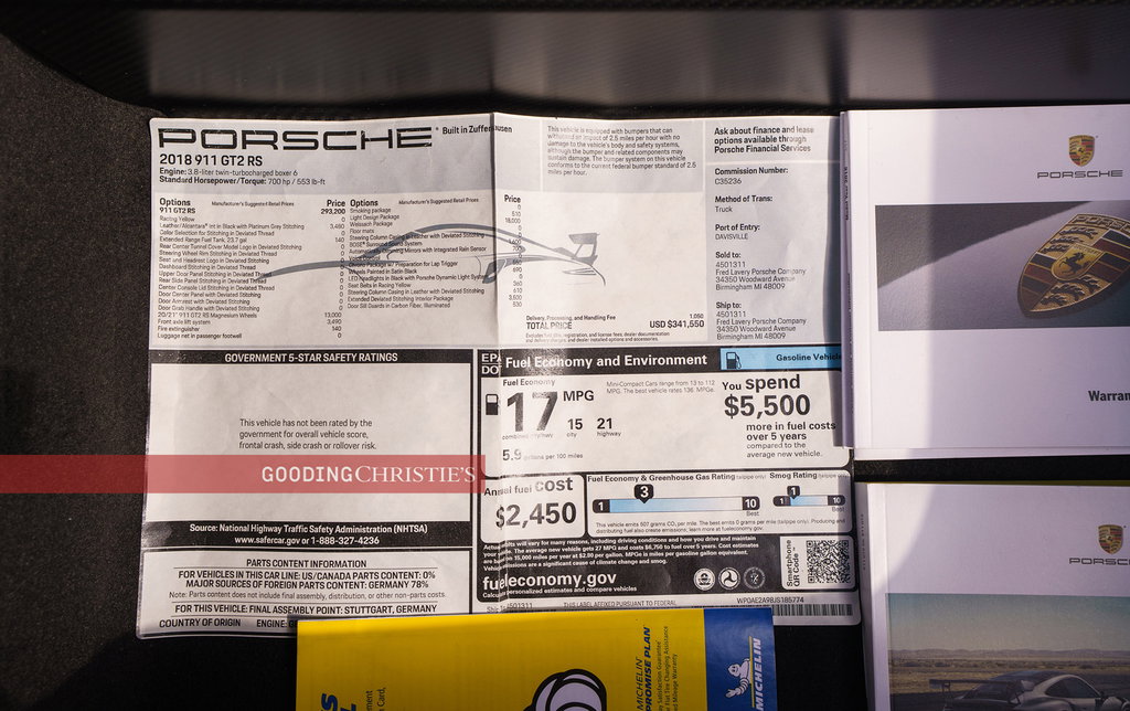 Porsche 991.2 GT2 RS