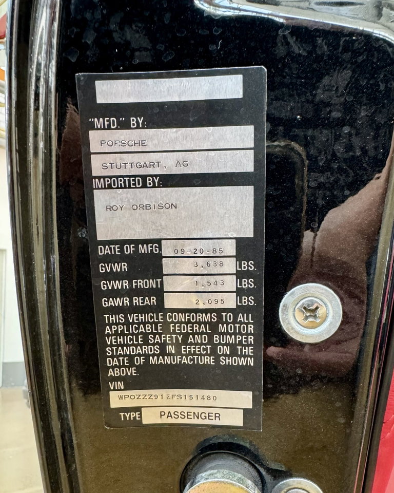 Porsche 911 Carrera 3.2 WTL