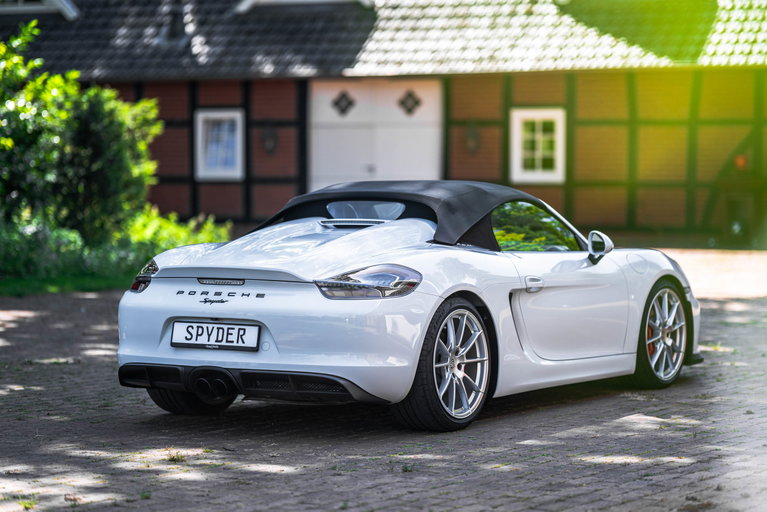 Porsche 981 Boxster Spyder