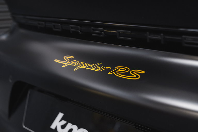 Porsche 718 Spyder RS