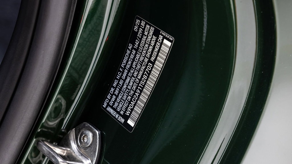 Porsche 992.2 GT3 Touring