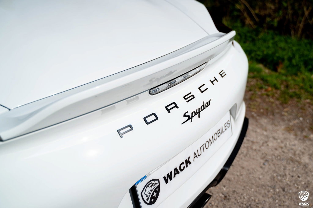 Porsche 981 Boxster Spyder