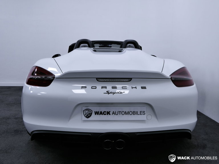 Porsche 981 Boxster Spyder