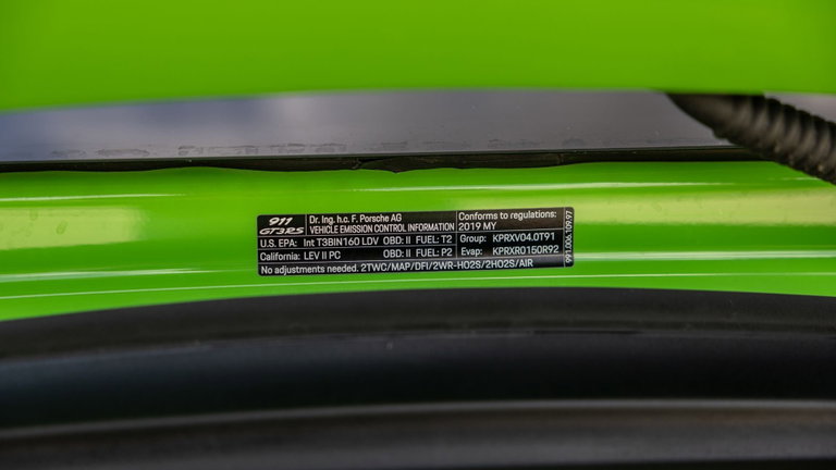 Porsche 991.2 GT3 RS