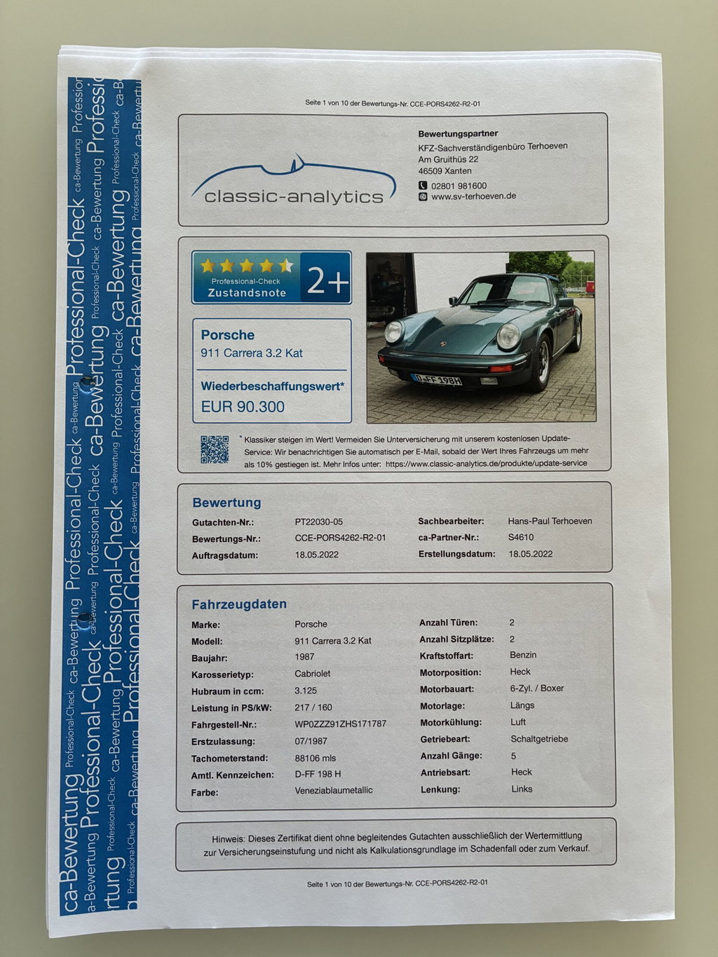 Porsche 911 Carrera 3.2