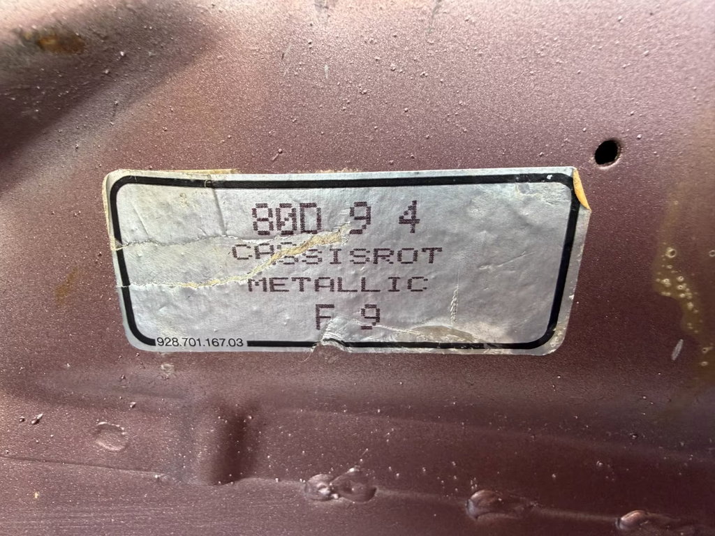 Porsche 911 Carrera 3.2 (US)