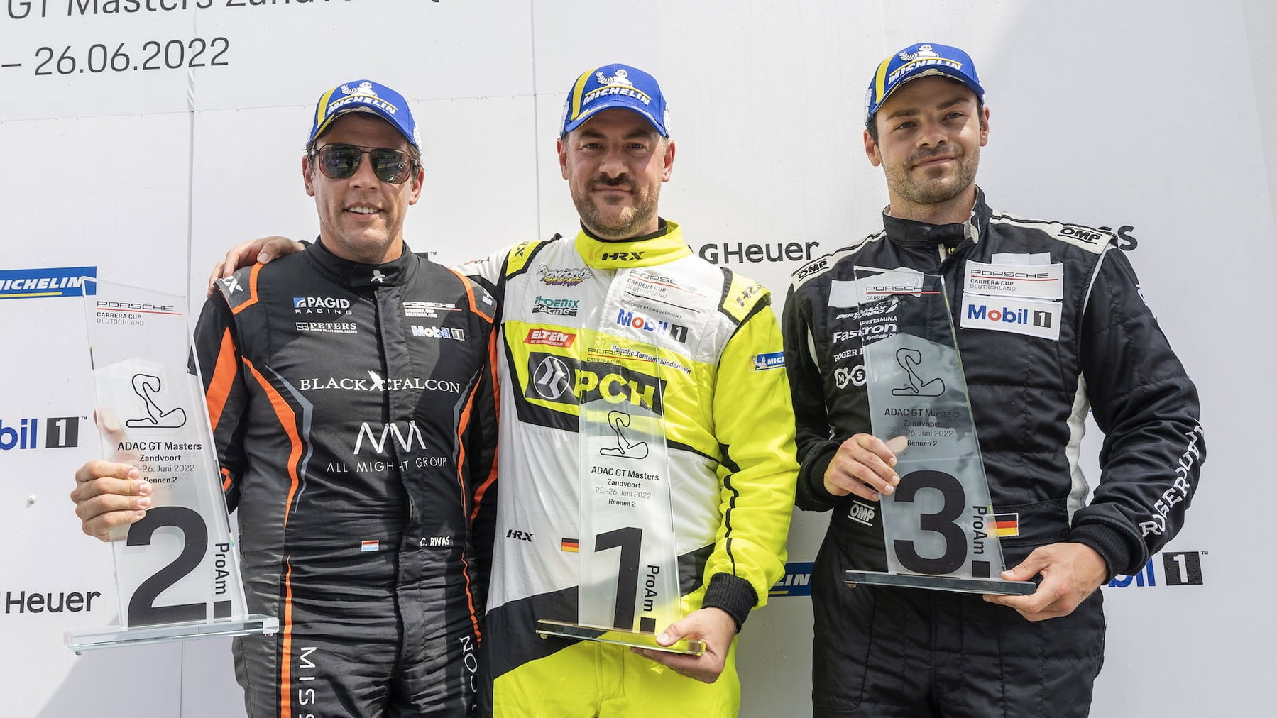 Jan-Erik Slooten: Cerim&ocirc;nia de premia&ccedil;&atilde;o da Carrera Cup Pro-Am 2022 em Zandvoort