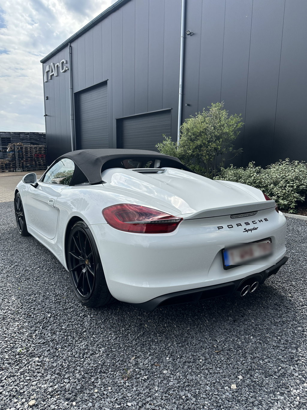 Porsche 981 Boxster Spyder