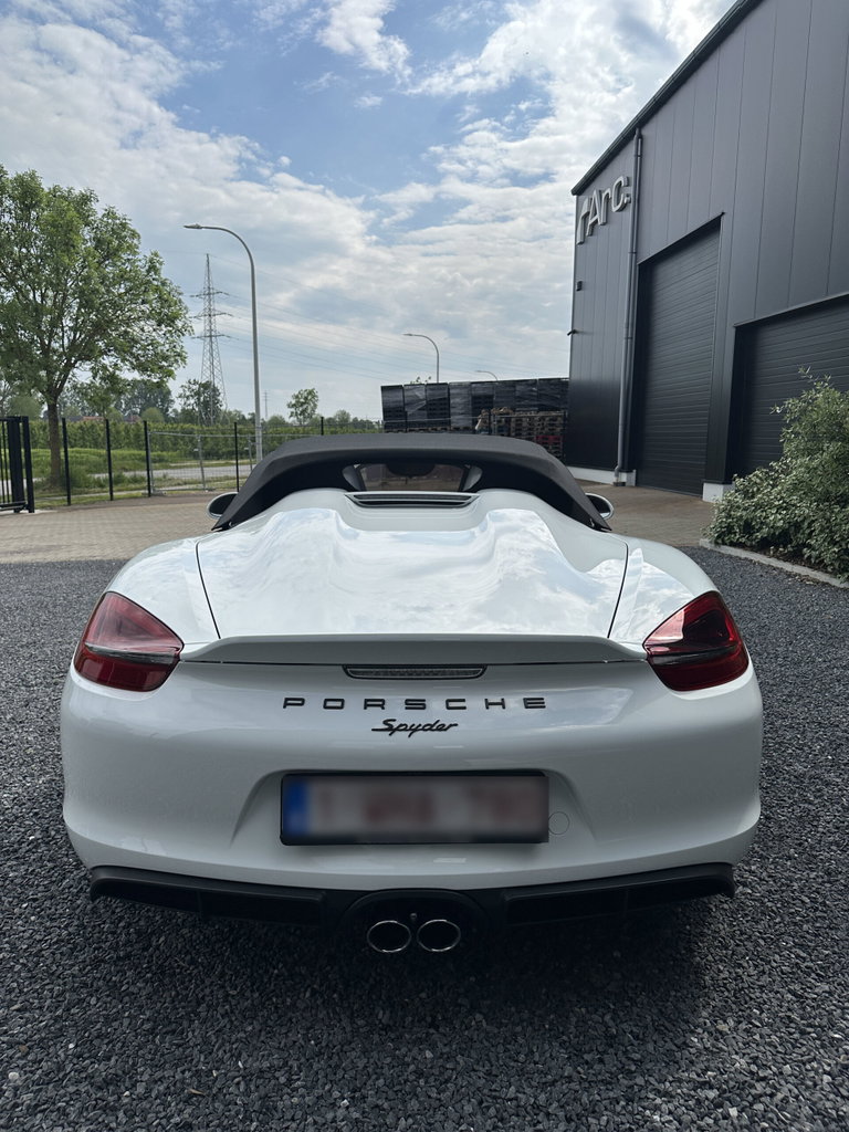 Porsche 981 Boxster Spyder