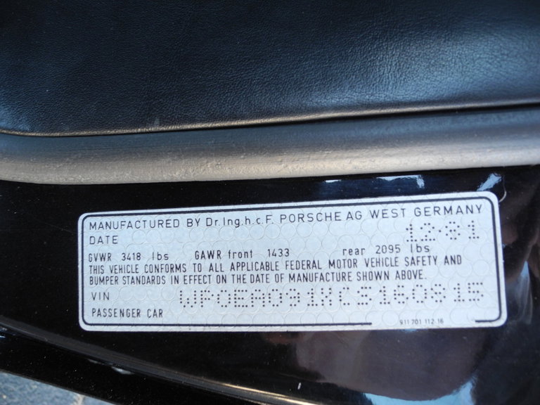 Porsche 911 SC (US)