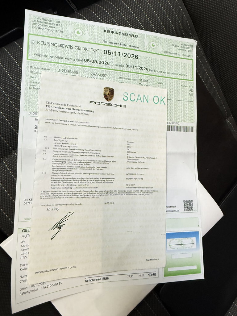 Porsche 991.2 Carrera T