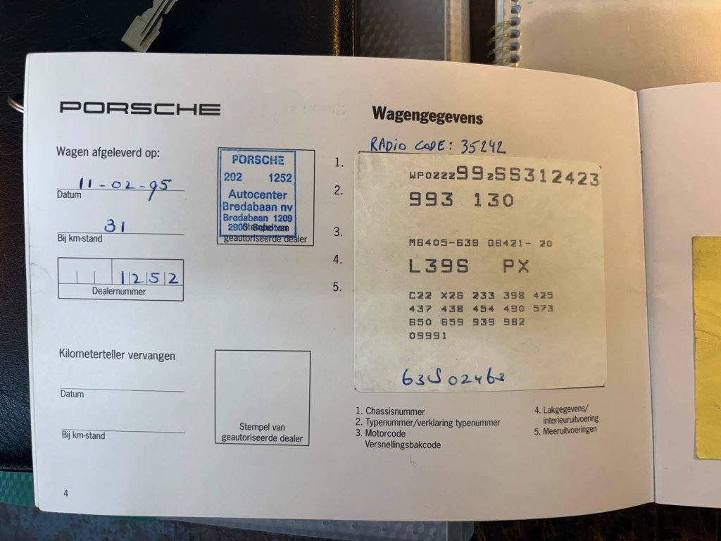 Porsche 993 Carrera 4
