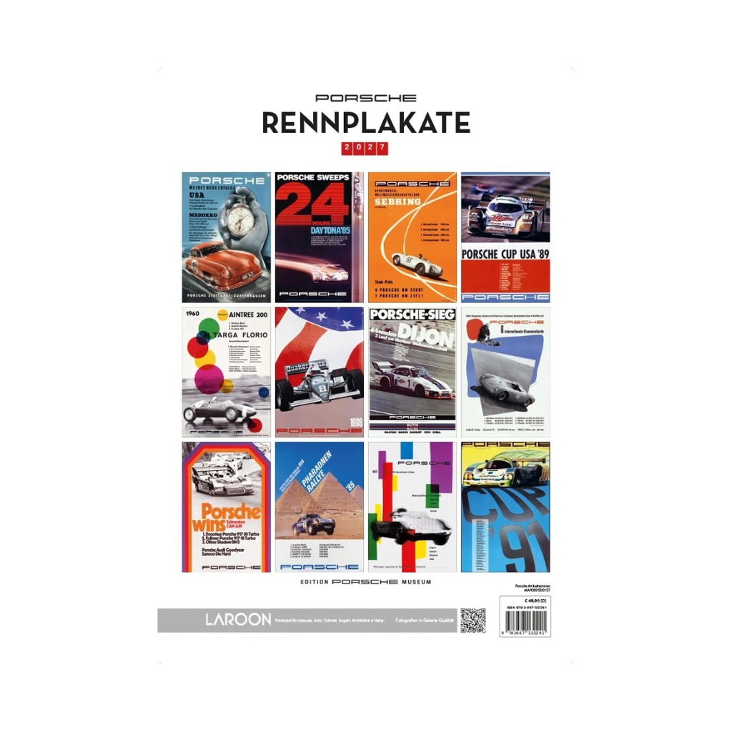 Rennplakate 2027 Kalender