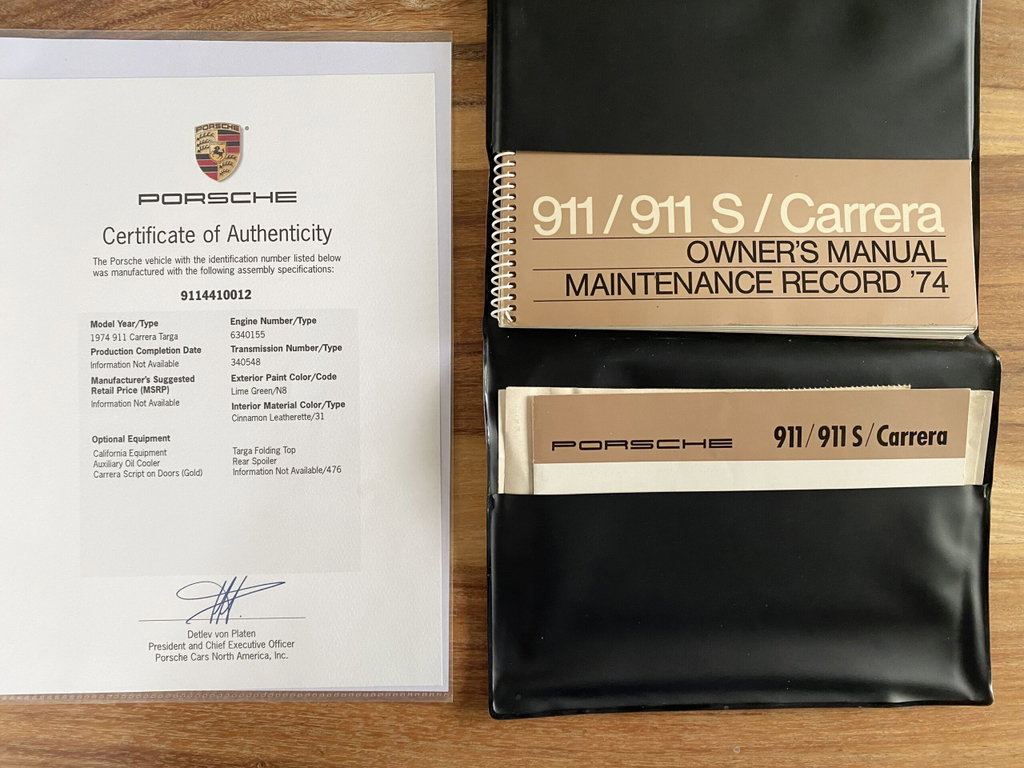 Porsche 911 Carrera (US)