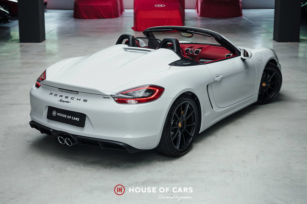 Porsche 981 Boxster Spyder
